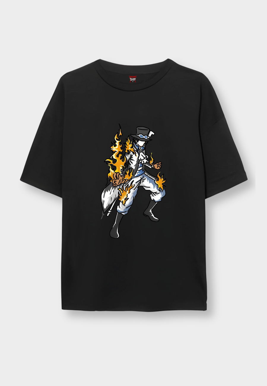 Flame of the Revolution Oversized T-Shirt