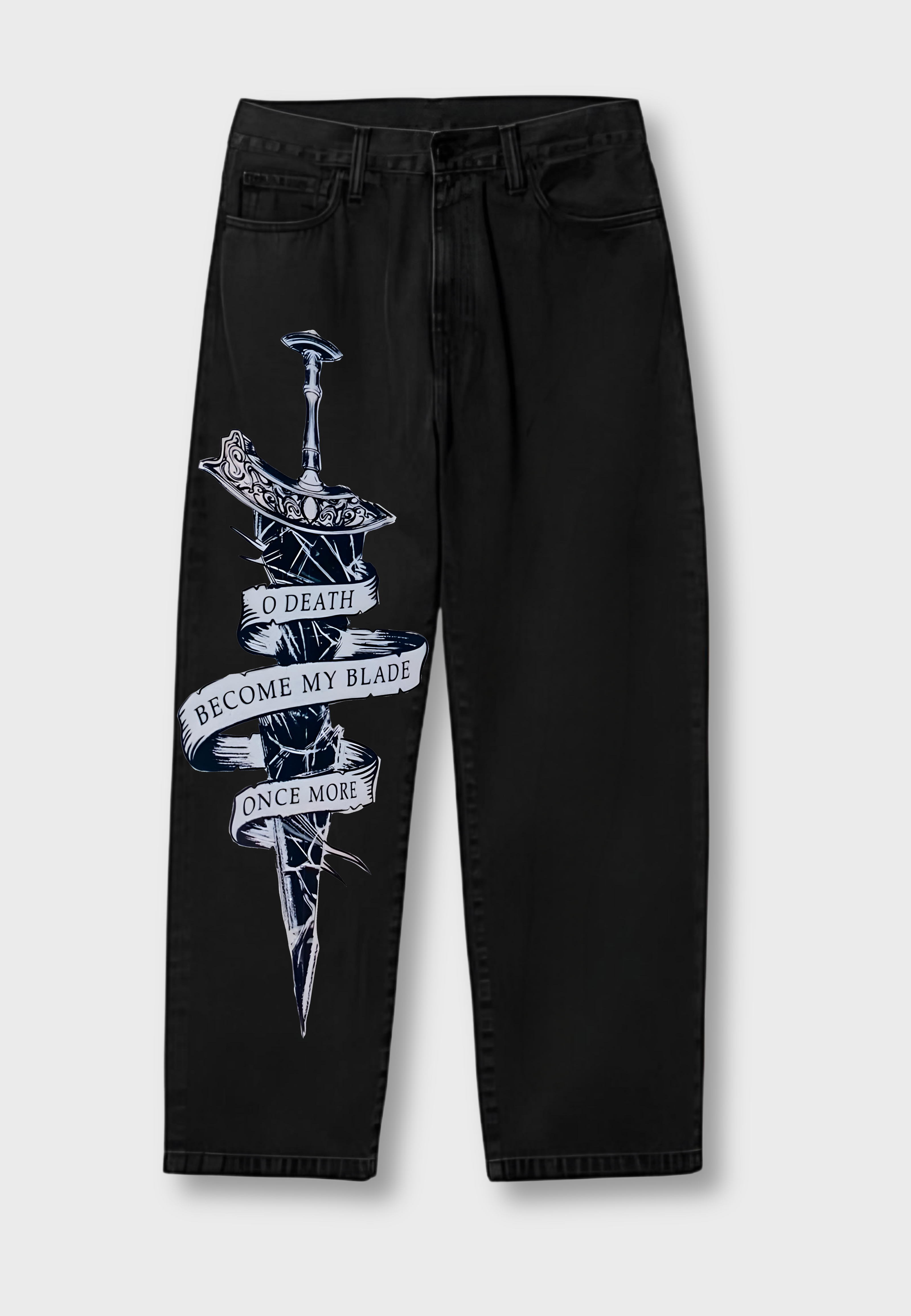 Warrior’s Oath Black Jeans