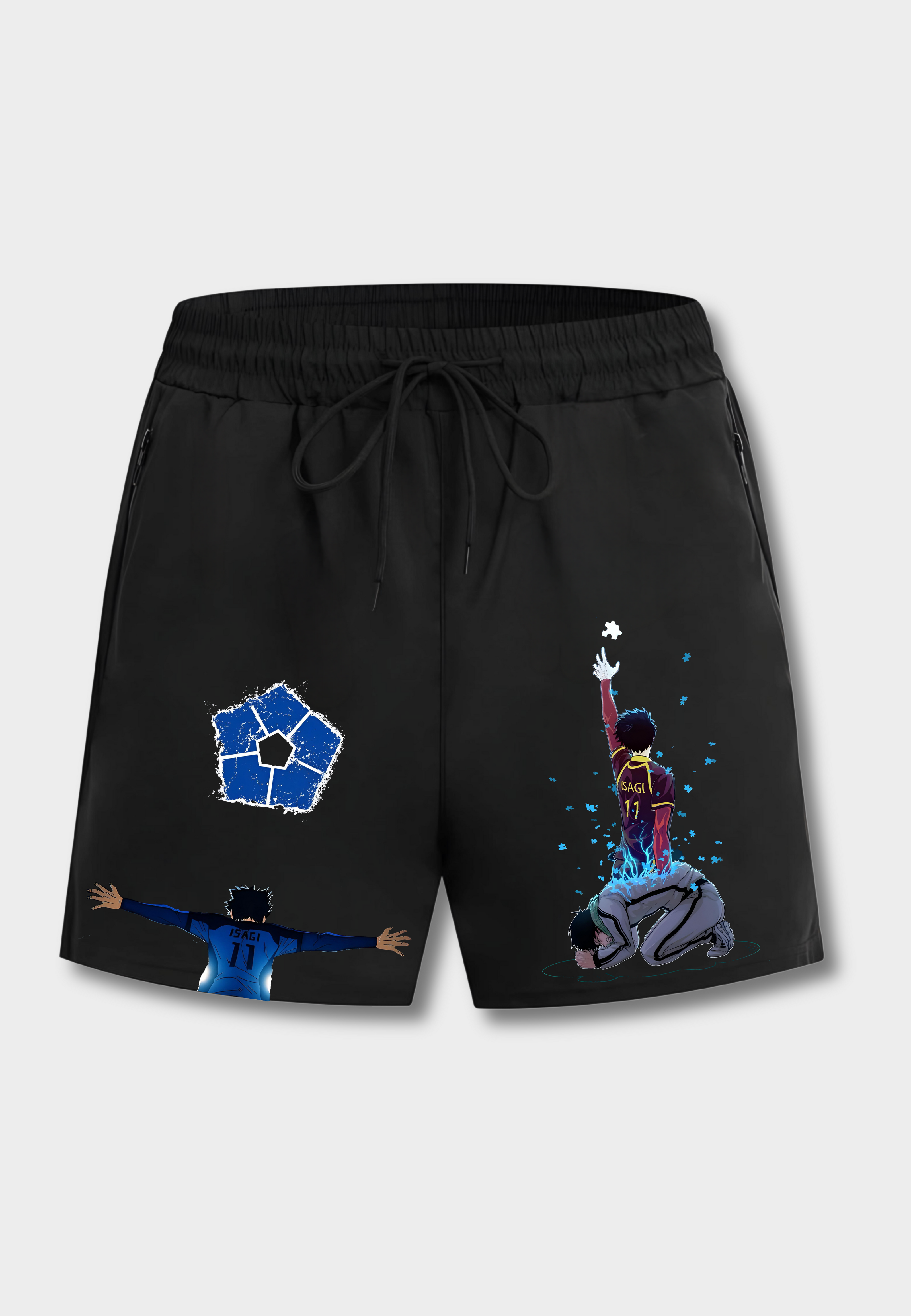 Men’s Activewear Blue Lock Shorts