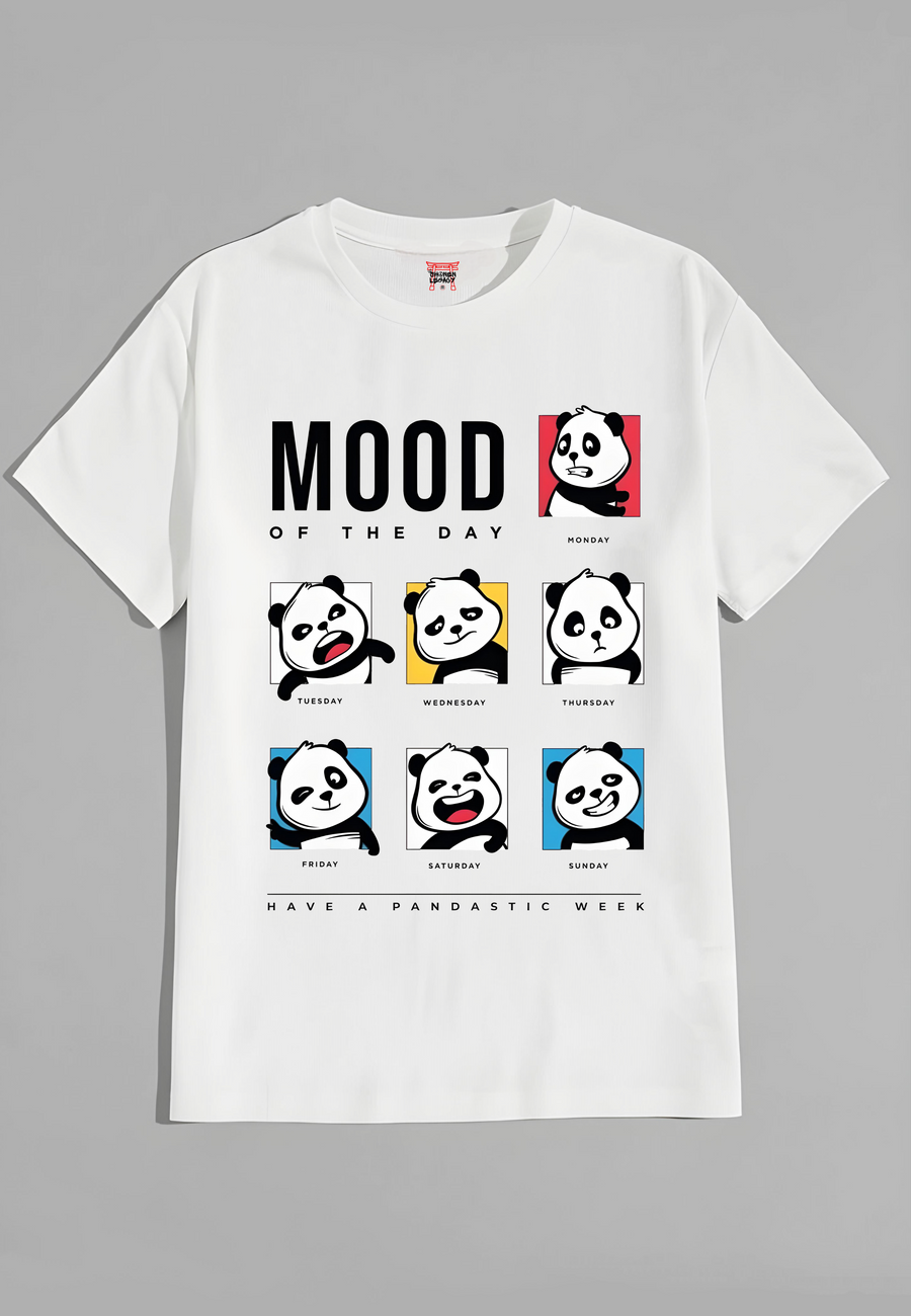 Lazy & Cute Panda Mood T-Shirt