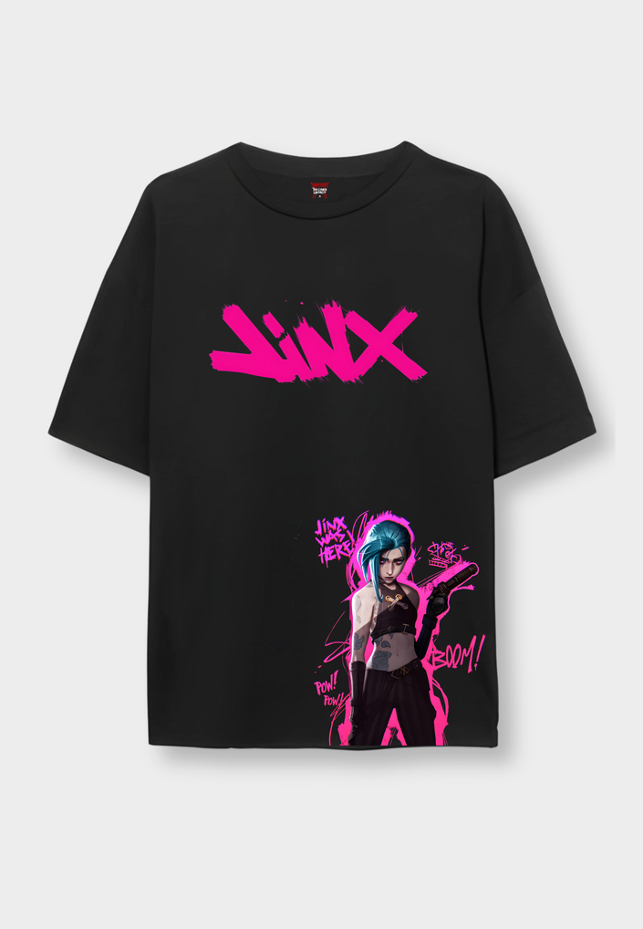 League of Legends Jinx Oversized Tee