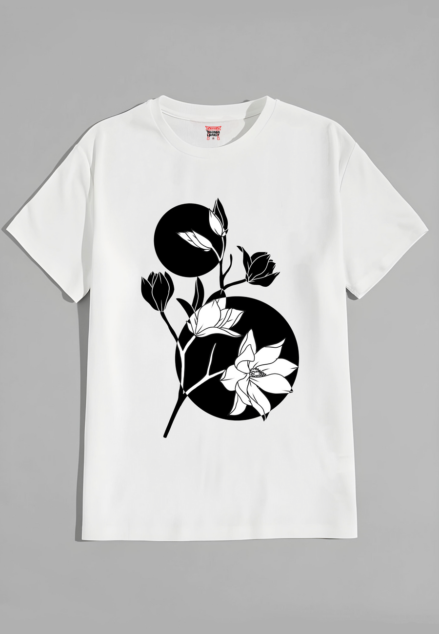 Aesthetic Flowera Graphic T-Shirt