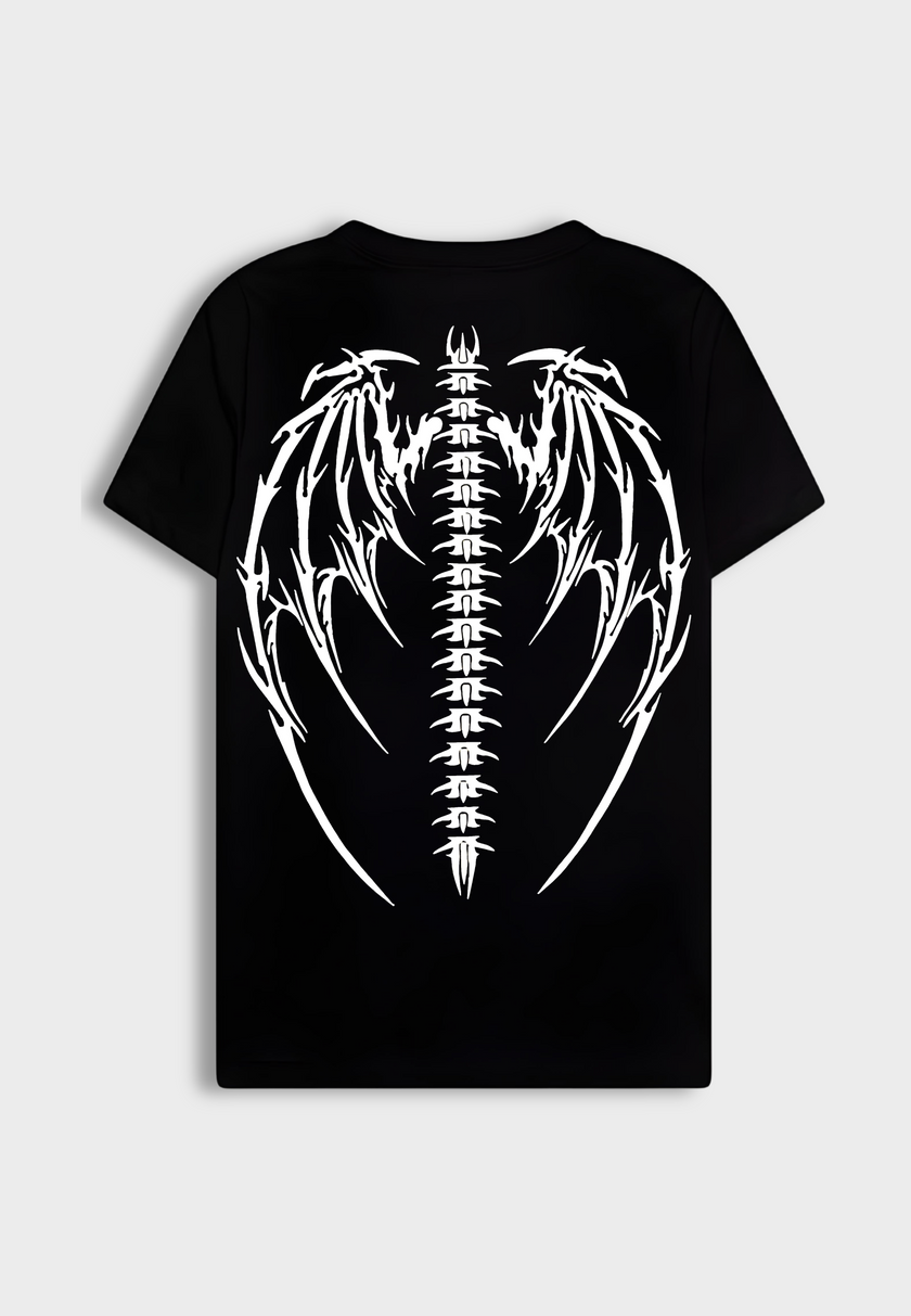 Gothic Dragon Wing Dry Fit T-Shirt