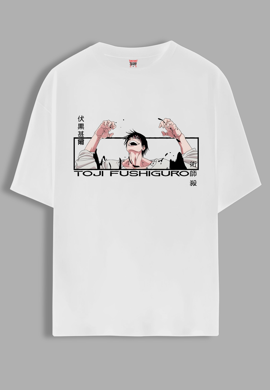 "  Cursed Assassin – Toji Oversized T-Shirt"