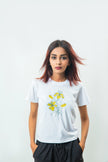Boho Flower Art Printed T-Shirt