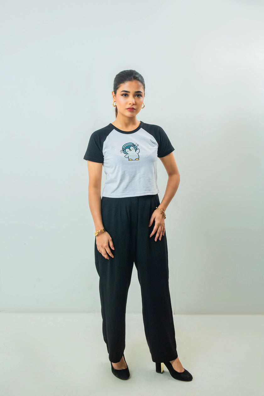 Round Neck Reglan T Shirt