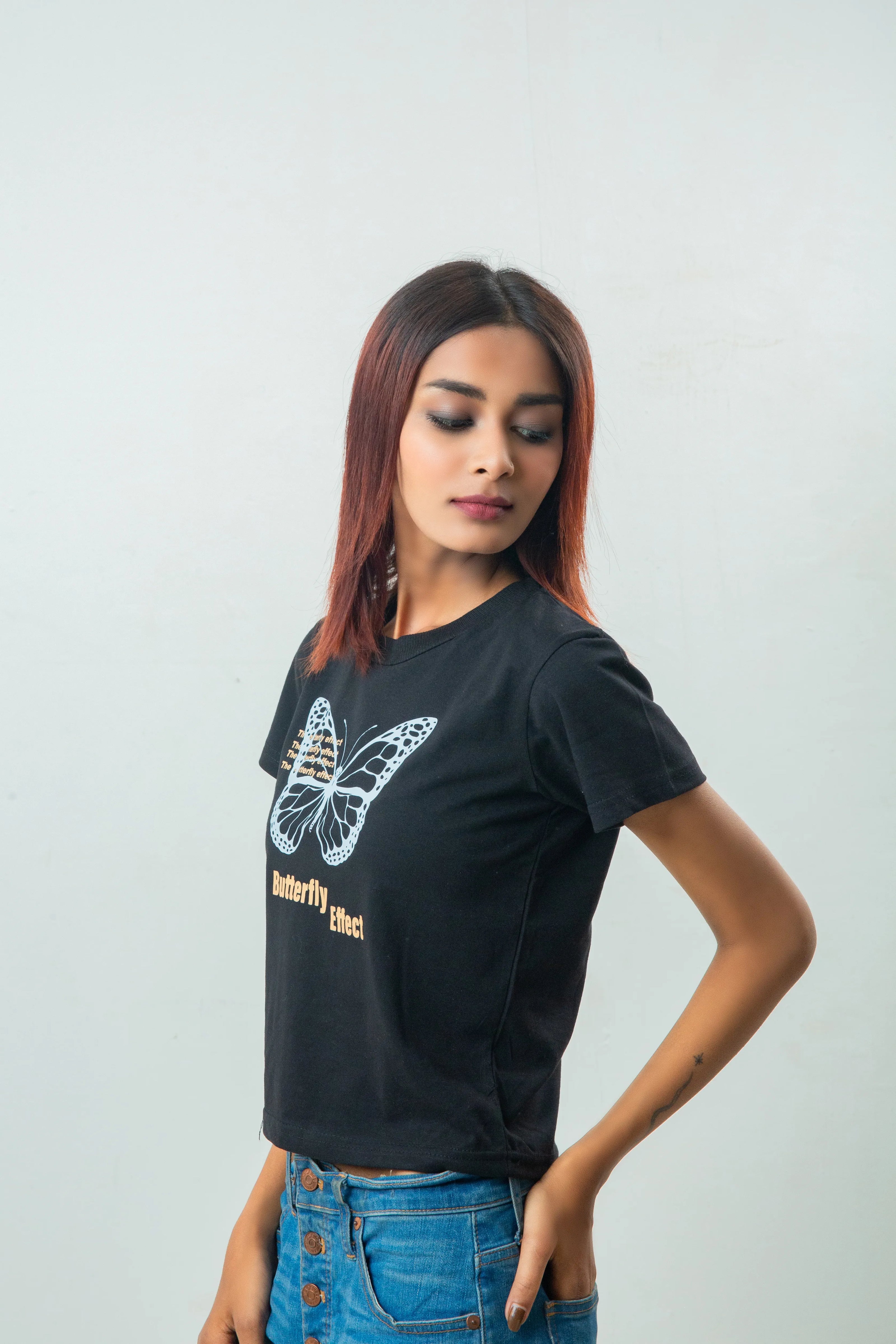 Butterfly Effect Printed T-Shirt