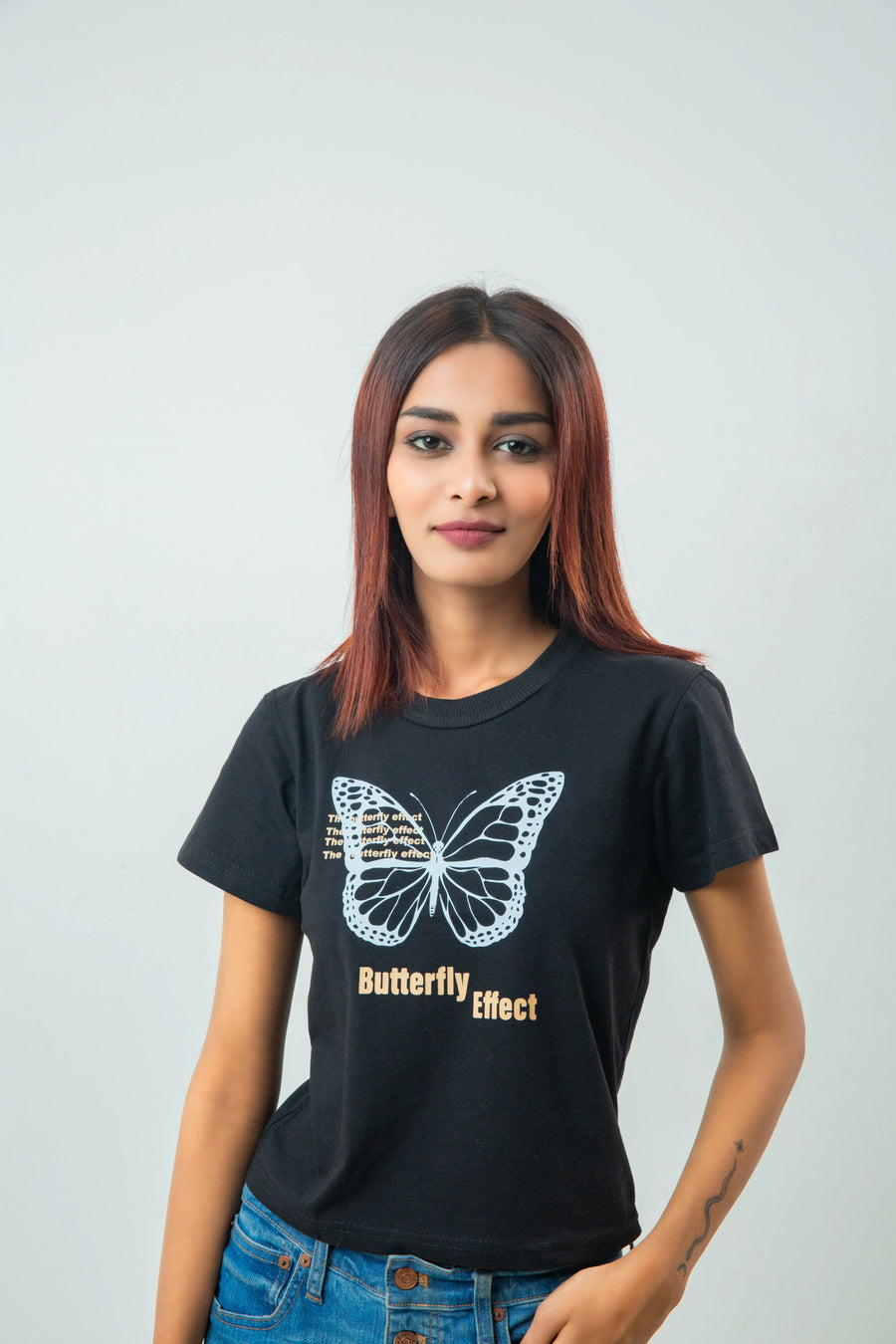 Butterfly Effect Printed T-Shirt