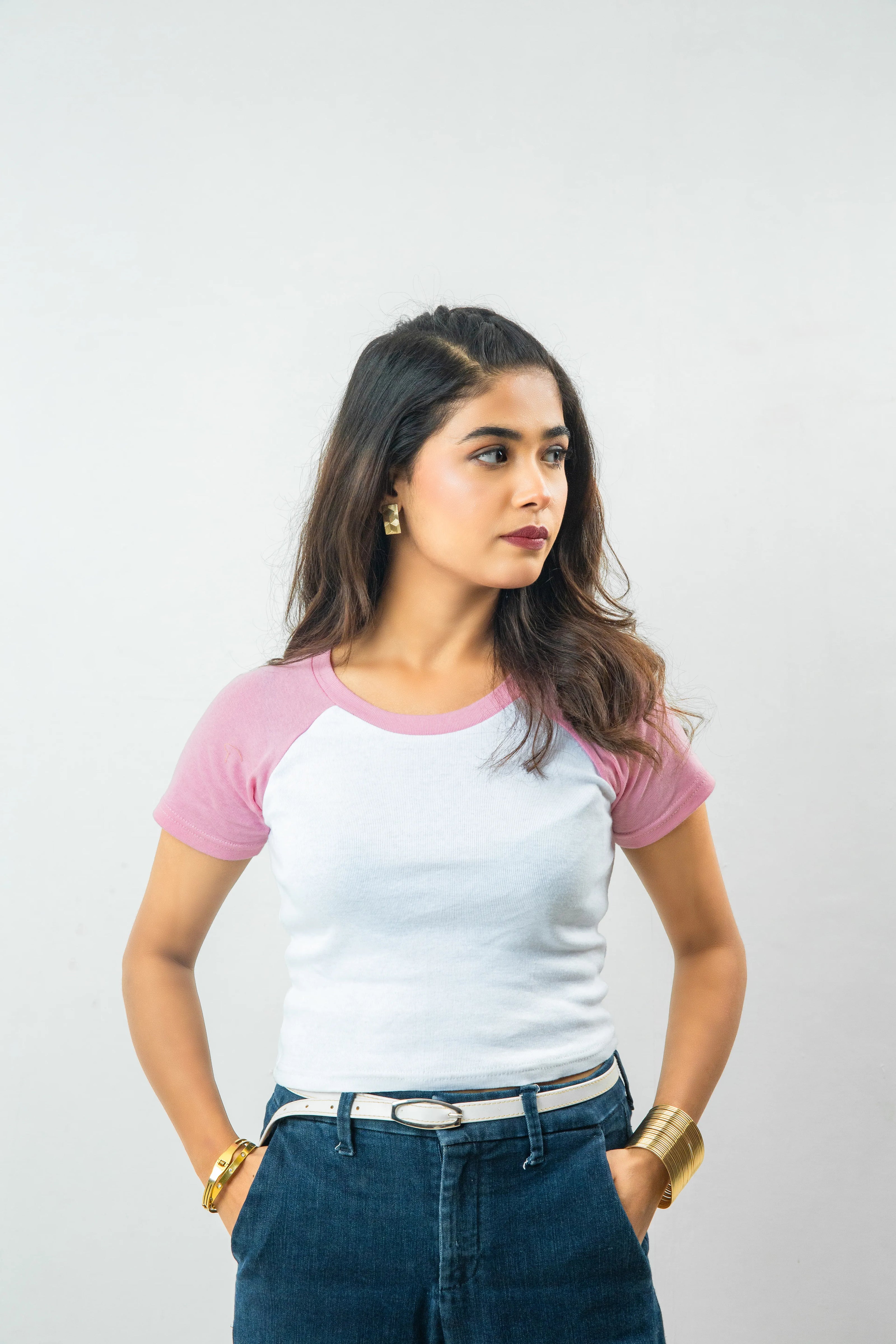 Round Neck Reglan T Shirt