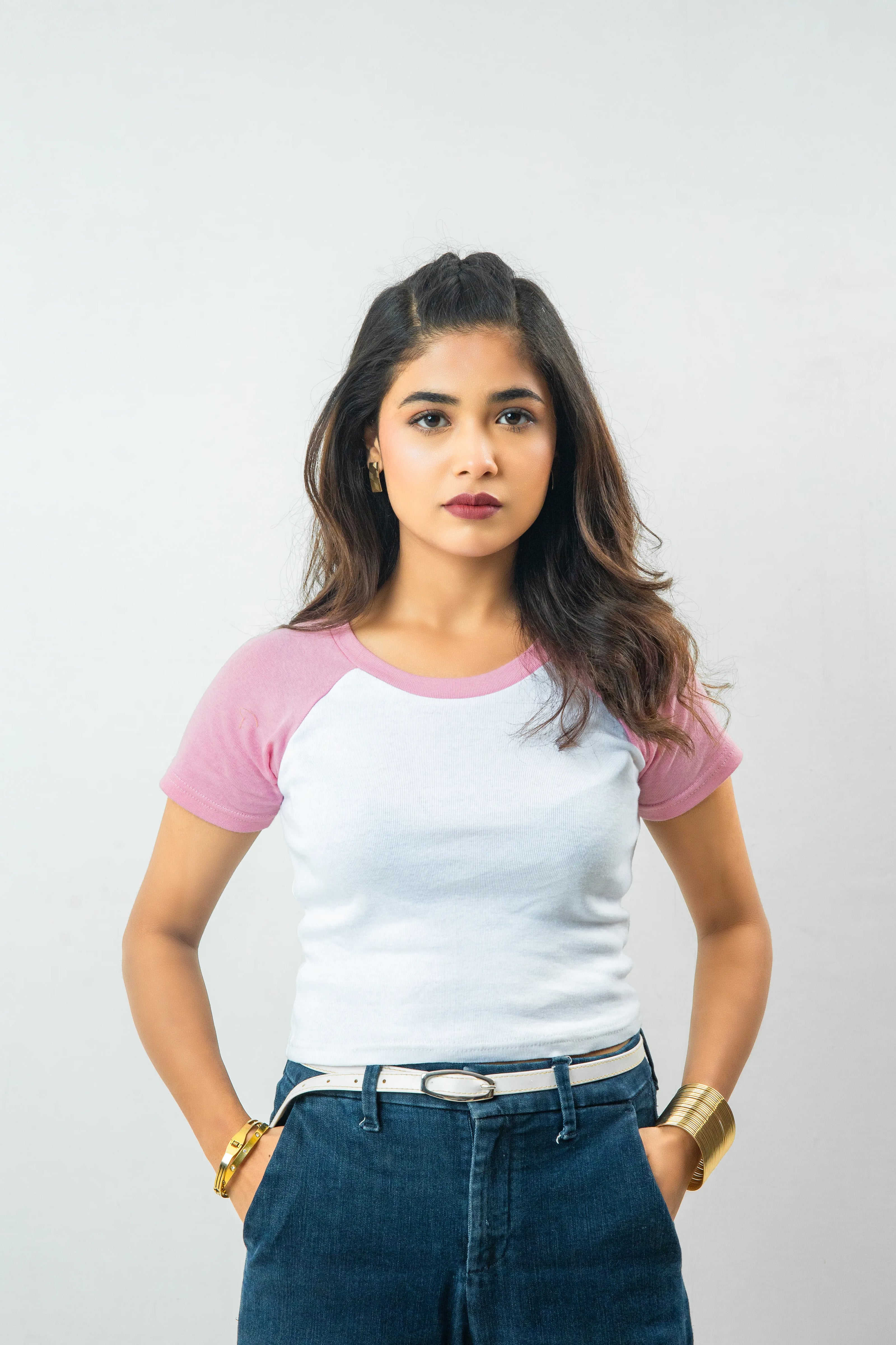 Round Neck Reglan T Shirt