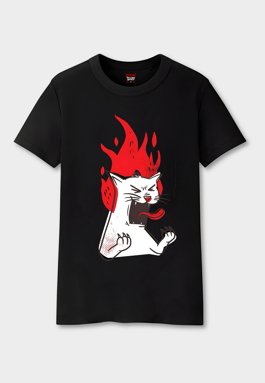 Women Black Tee