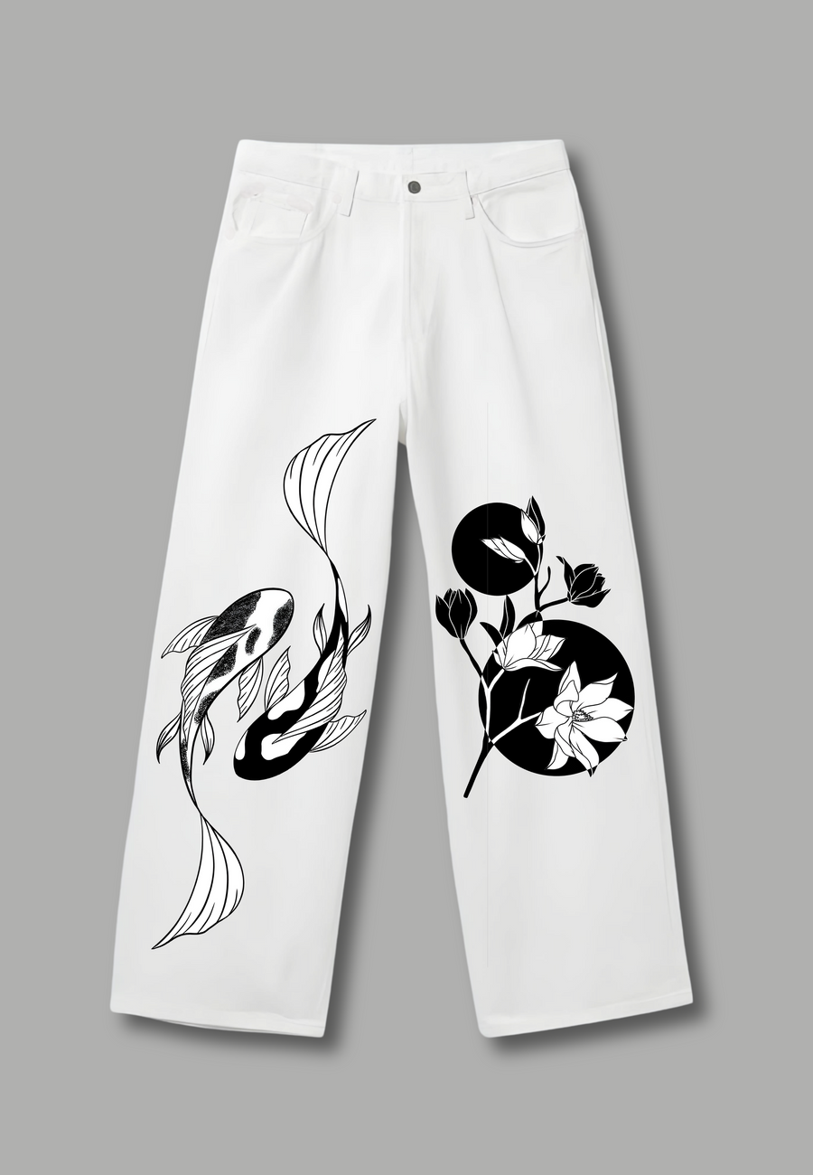 Balance & Bloom – Artistic Jeans