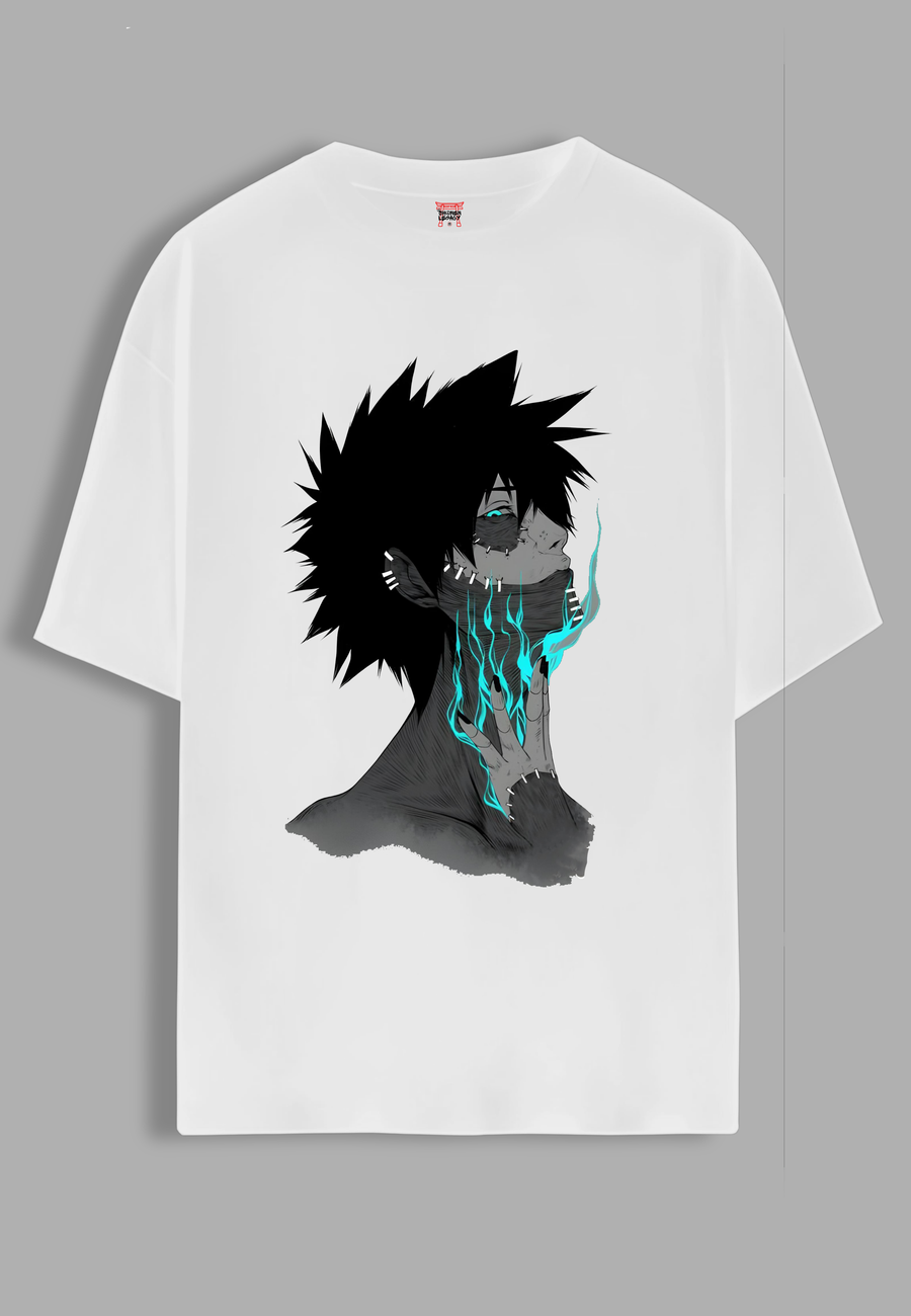 Burning Revenge Dabi Oversized Tee
