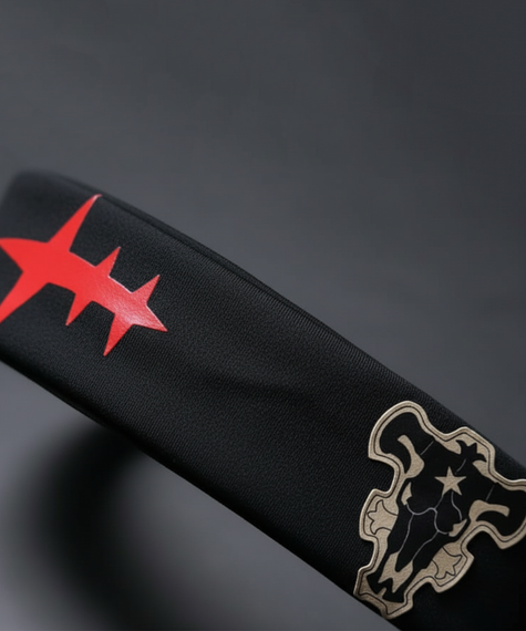 Black Clover Asta GYM Headband