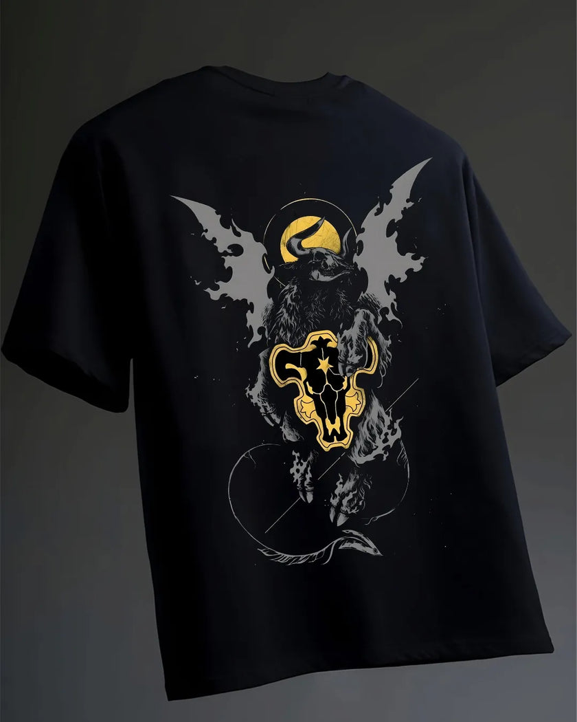 Black Bull Squad  Subtle Oversized T-Shirt