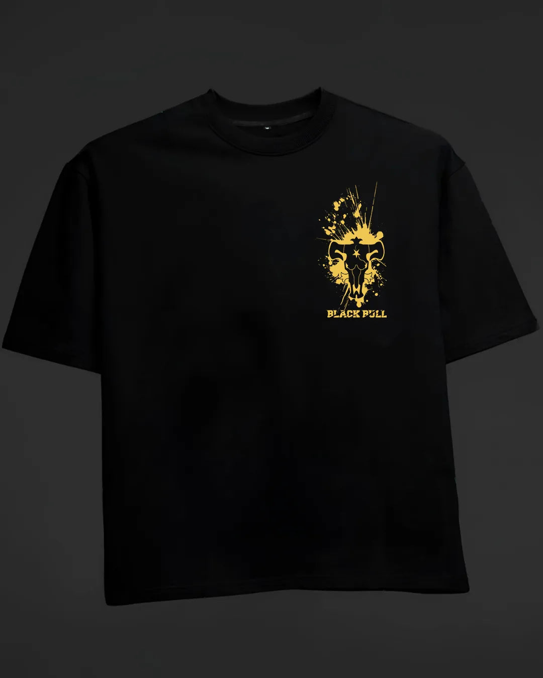 Black Bull Squad  Subtle Oversized T-Shirt