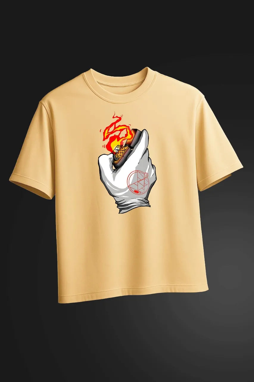 Roy Mustang Flame Alchemist Oversized T-Shirt