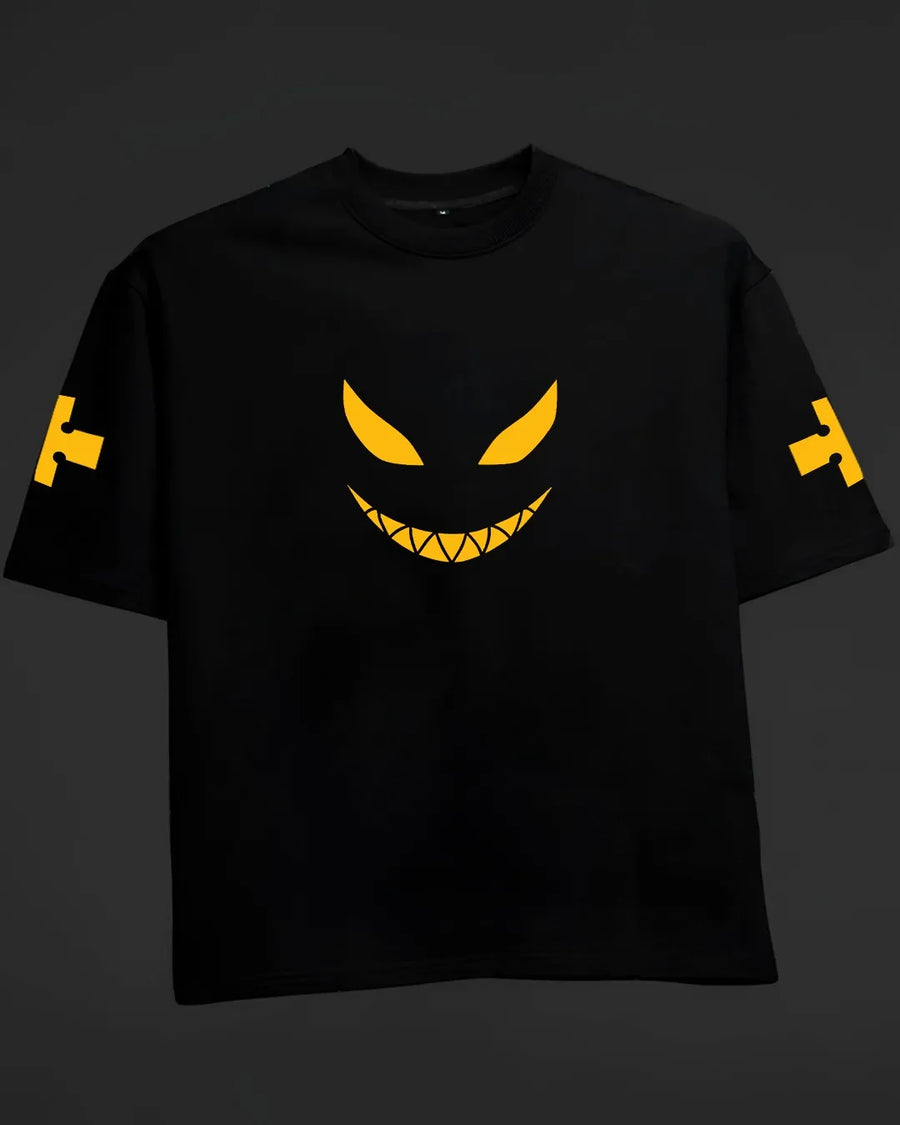 Devil's Footsteps – Shinra Oversized Anime Tee