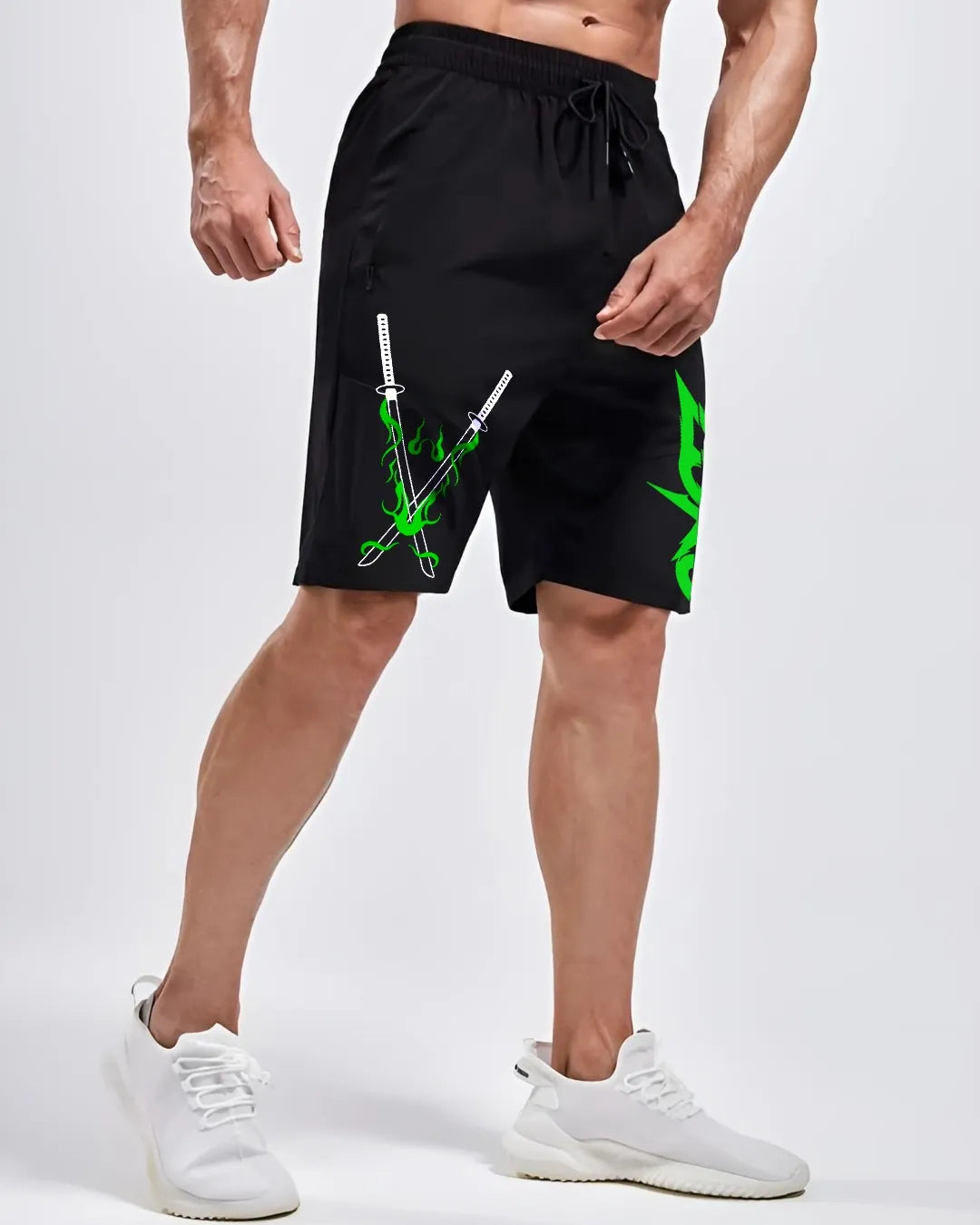 Zoro Subtle Minimalist Shorts – Black