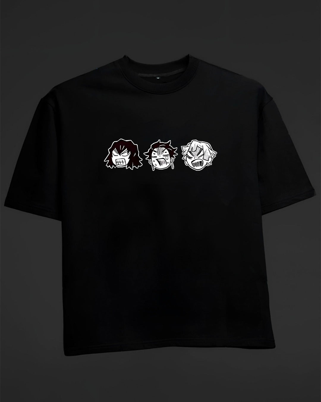 Demon Slayer Trio Oversized Tee