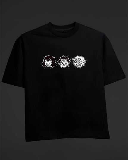Demon Slayer Trio Oversized Tee
