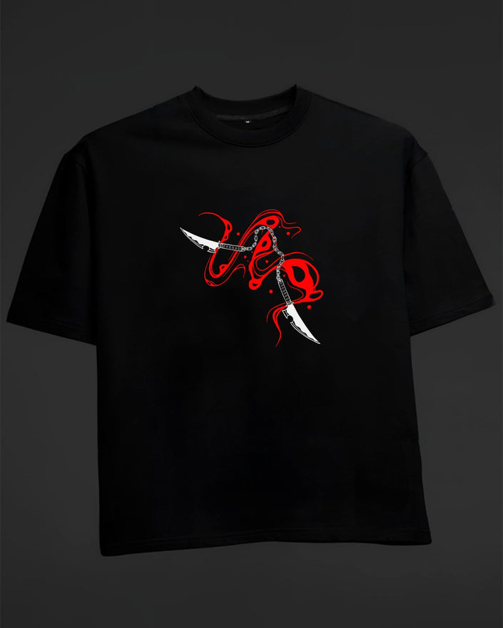 Uzui Tengen Dual Sword Oversized Tee