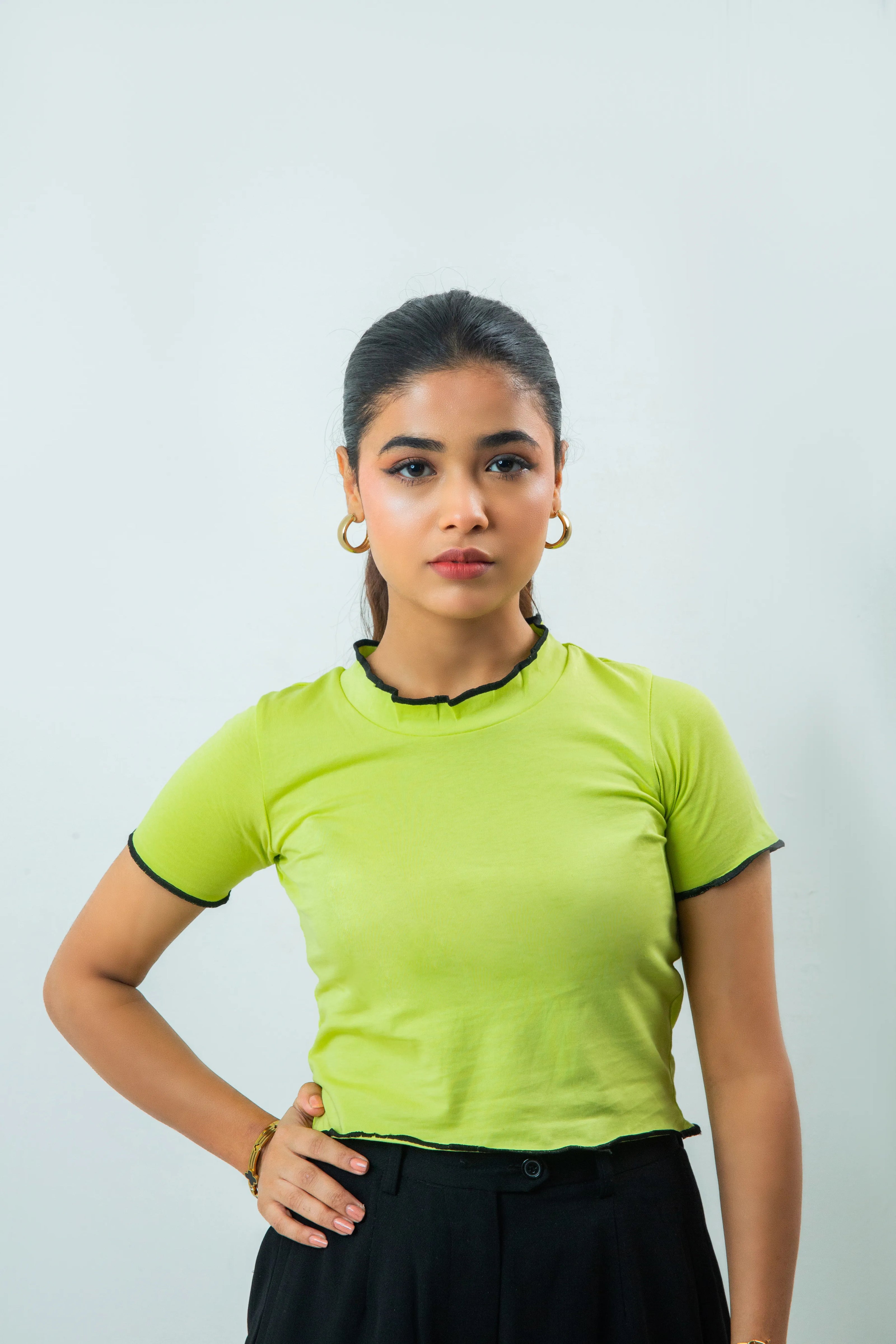 Lecture Trim Neon Tee