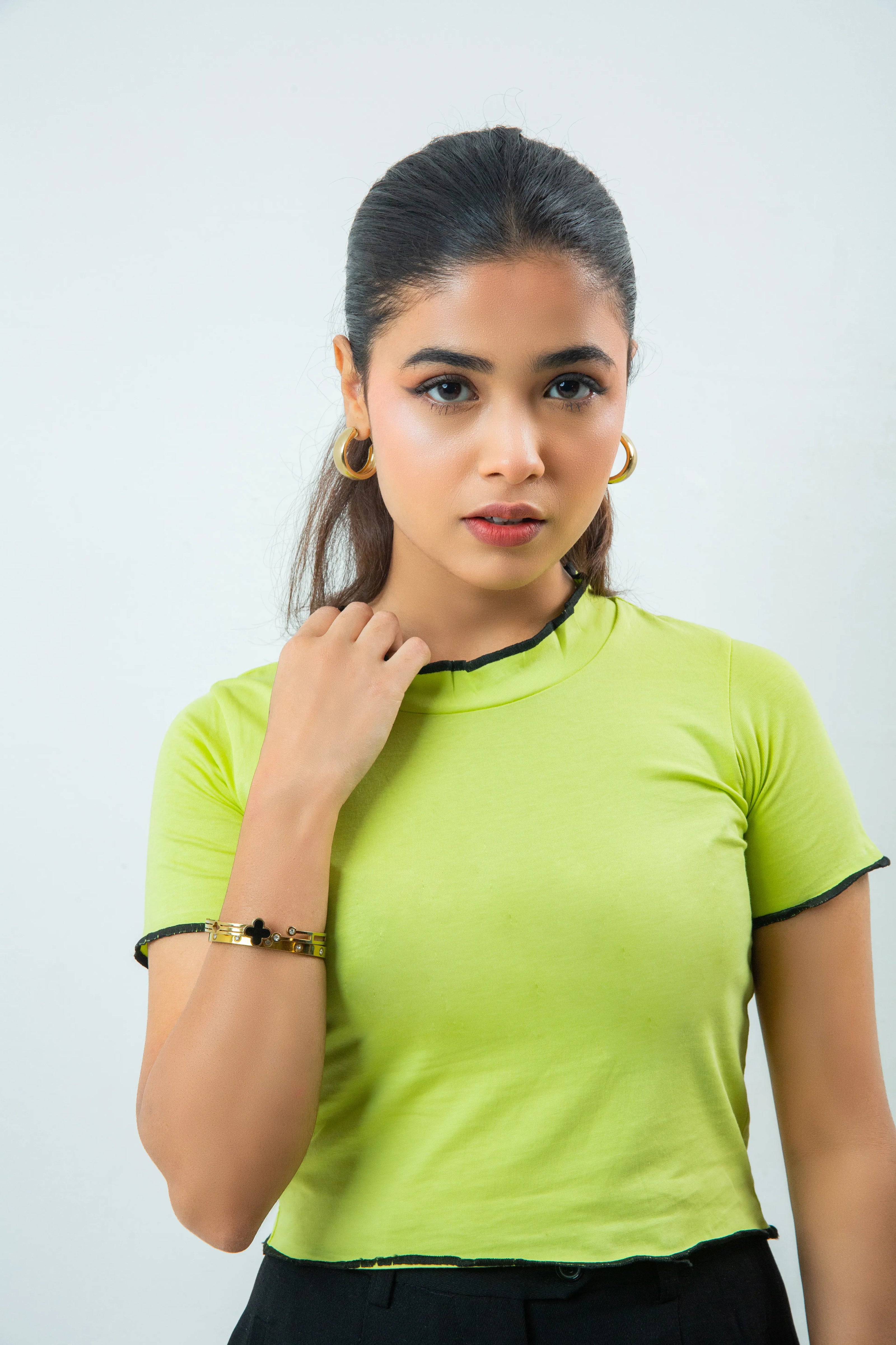 Lecture Trim Neon Tee