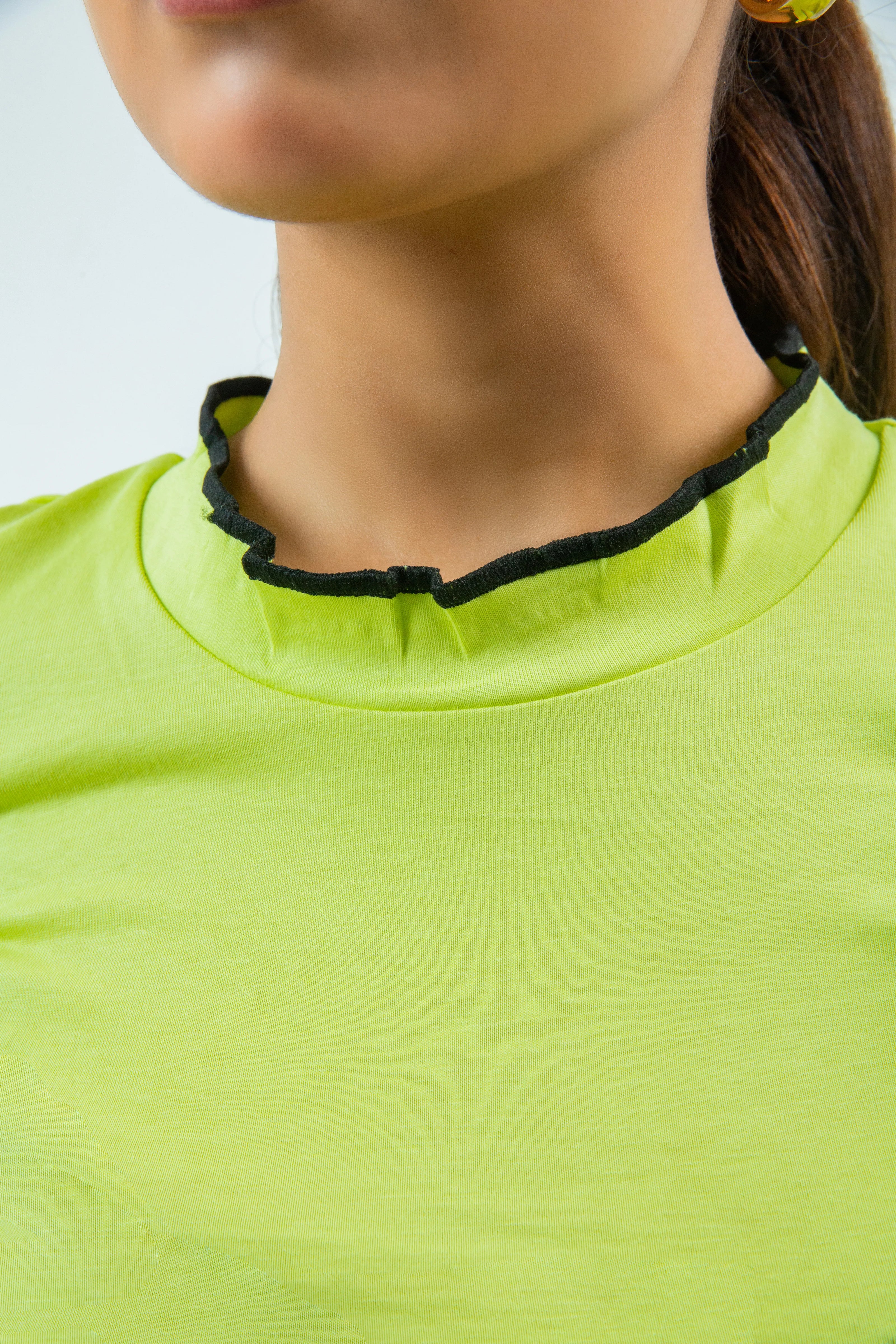 Lecture Trim Neon Tee