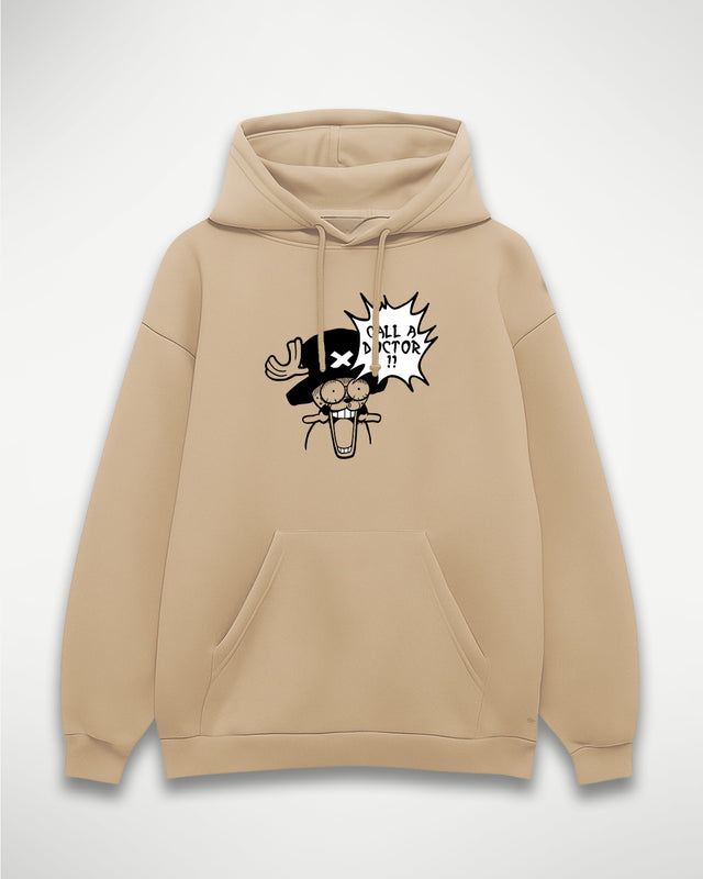 Chopper Beige Hoodie