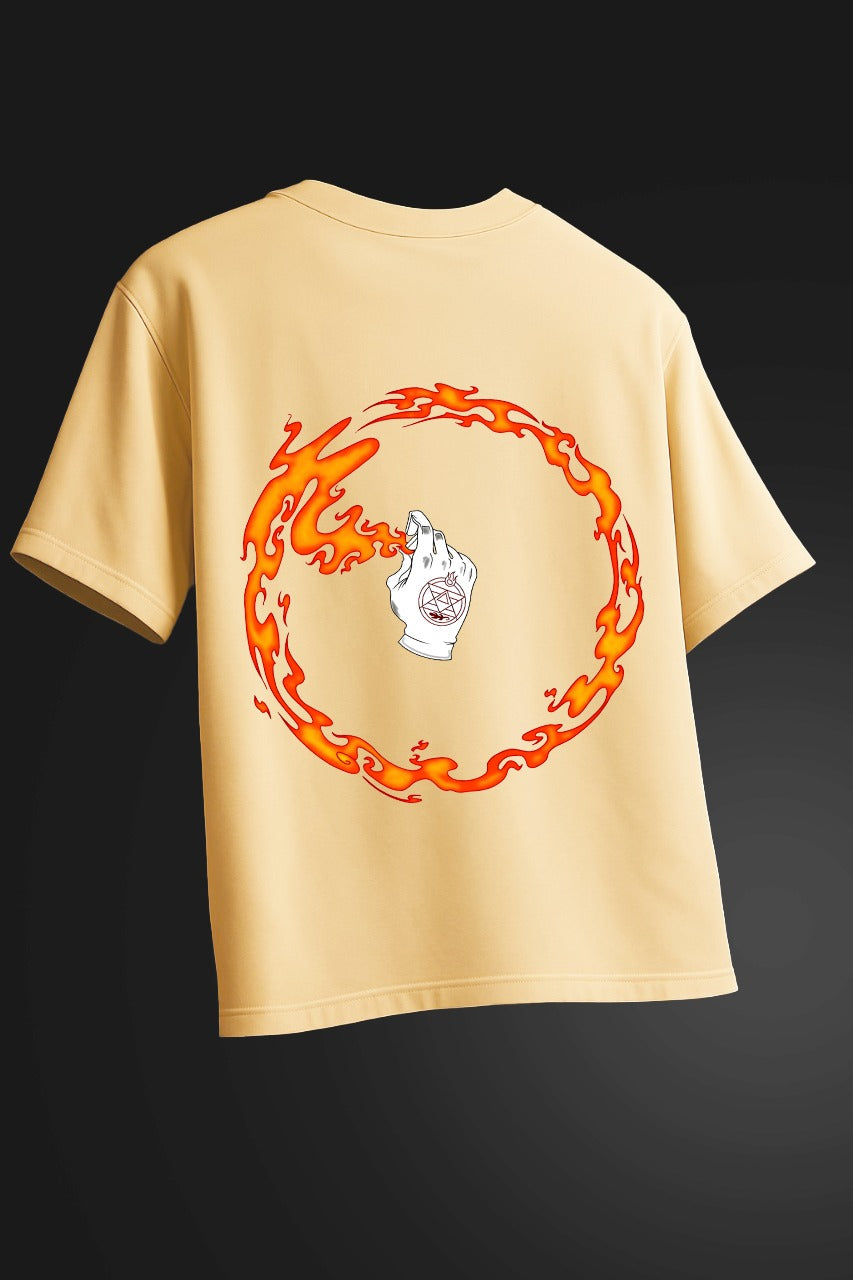 Roy Mustang Flame Alchemist Oversized T-Shirt